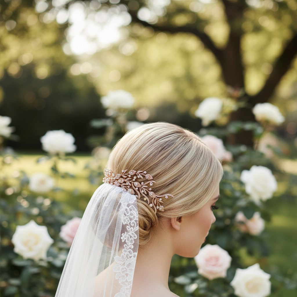 SASSB COLLECTION - EXQUISITE TREASURE COMB -HC36- ROSE GOLD