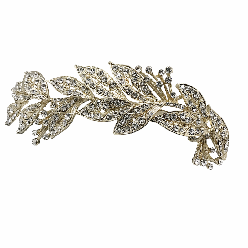 ELITE COLLECTION - GRECIAN STYLE BRIDAL HEADPIECE - HP121 GOLD