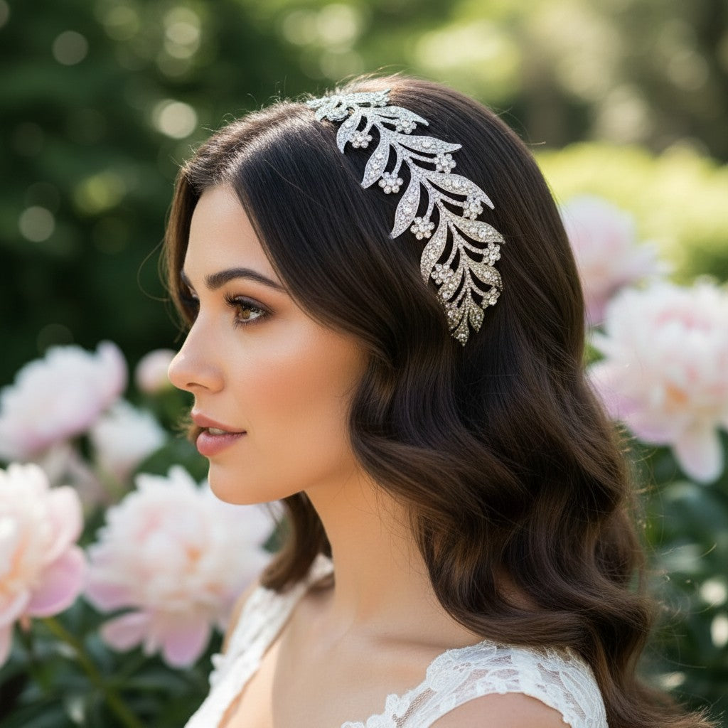 ATHENA COLLECTION - CRYSTAL SPARKLE HEADBAND AHB-6