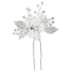 ATHENA COLLECTION - VINTAGE CHIC HAIR PIN - PIN 35 SILVER