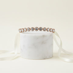 ATHENA COLLECTION - EXQUISTE CRYSTAL HAIR VINE - HP150 ROSE GOLD