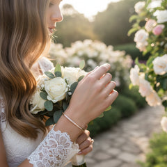 CZ COLLECTION - CRYSTAL ELEGANCE BRACELET - CZBRA30 ROSE GOLD