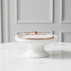 CZ COLLECTION - CRYSTAL ELEGANCE BRACELET - CZBRA30 ROSE GOLD