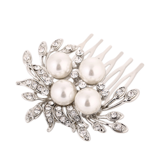ATHENA COLLECTION - PEITITE PEARL HAIR COMB - HC163