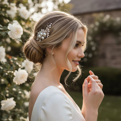 ATHENA COLLECTION - PEITITE PEARL HAIR COMB - HC163