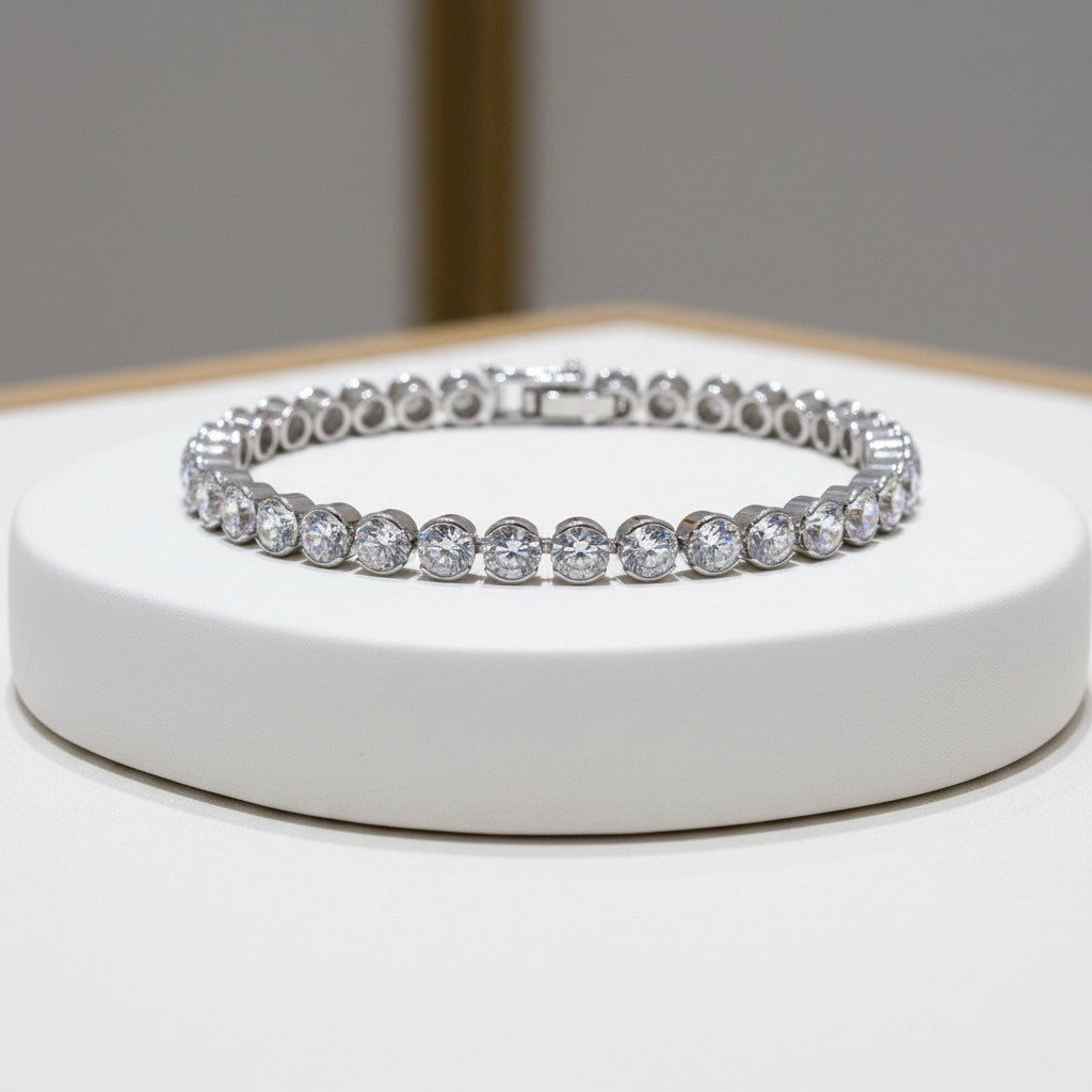 CUBIC ZIRCONIA COLLECTION - CLASSIC TENNIS BRACELET CZBRA31