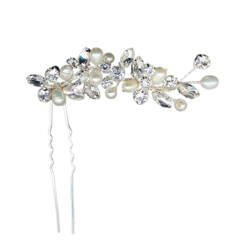 ATHENA COLLECTION - CRYSTAL VINE AND PIN SET HP154