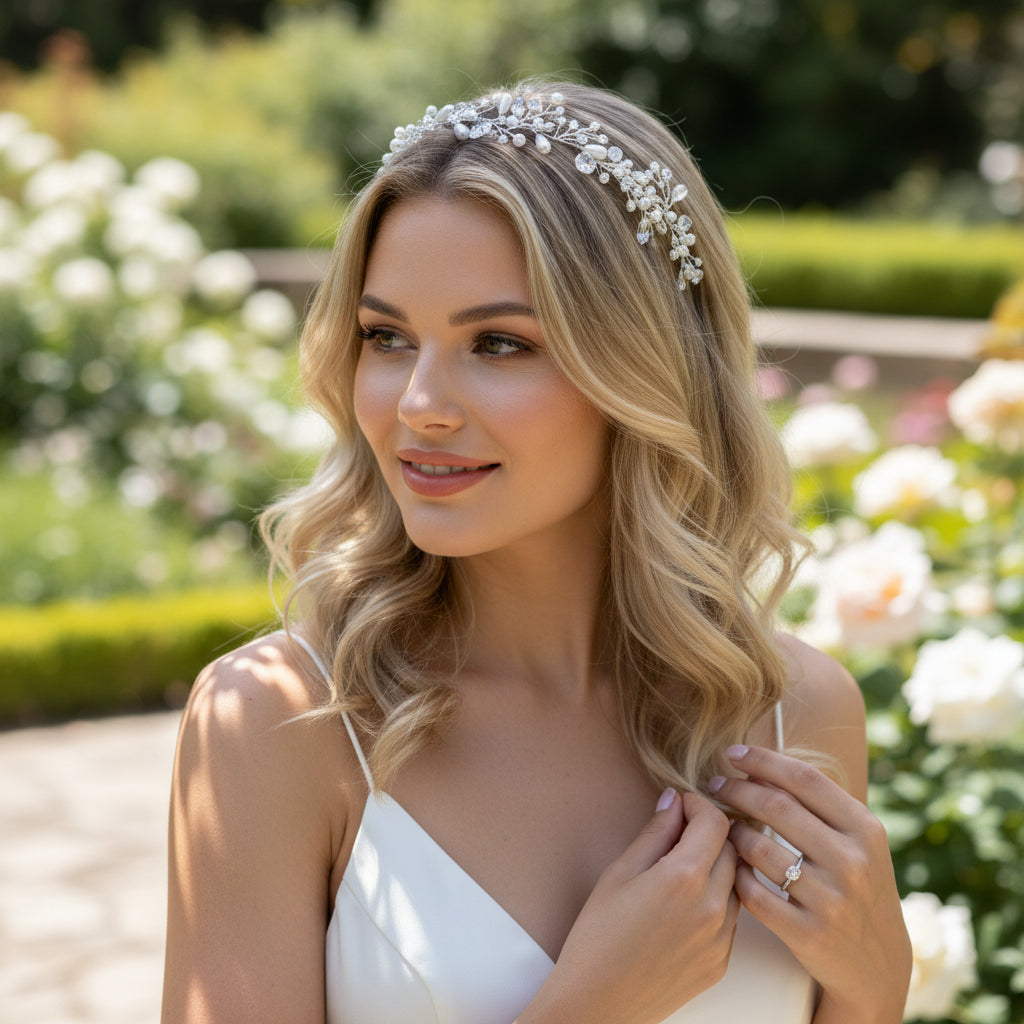 ATHENA COLLECTION - DAINTY DIVA HAIR VINE - HP156