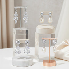 CUBIC ZIRCONIA COLLECTION - DAINTY EARRING COLLECTION