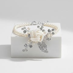 SASSB COLLECTION -CLARA PEARL  BRACELET - BR19
