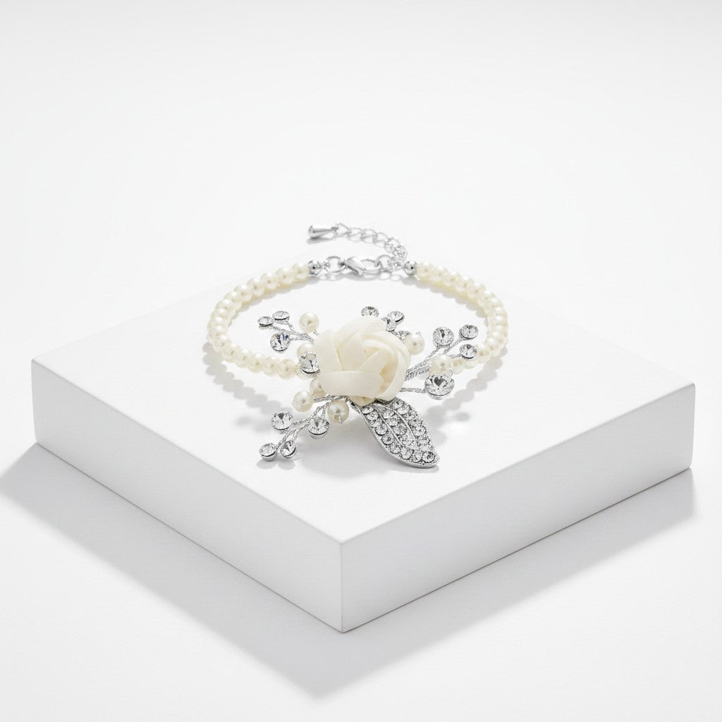 SASSB COLLECTION -CLARA PEARL  BRACELET - BR19