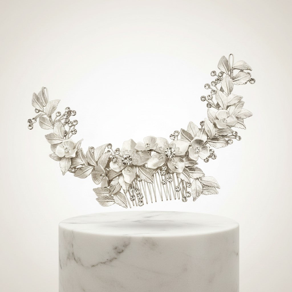 ATHENA COLLECTION - FLORAL EXTRAVAGANCE HEADPIECE -HC184