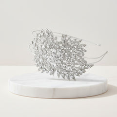 ELITE COLLECTION - Classic Extravagance Crystal Headband - Clear (HB362)