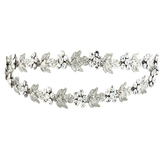 ELITE COLLECTION - Crystal shimmer Headband - Clear (HB245)