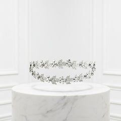 ELITE COLLECTION - Crystal shimmer Headband - Clear (HB245)