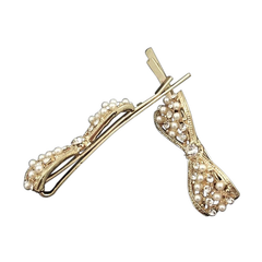 ATHENA COLLECTION - CRYSTAL TREASURE CLIPS - GOLD (CLIP749)