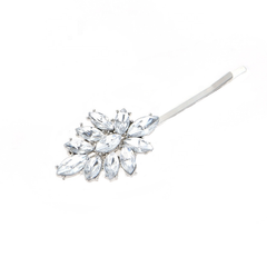 ATHENA COLLECTION - CHIC HAIR CLIP - CLIP 742 (SILVER)