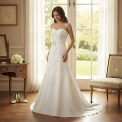 Lillie Bridal Sash  - (Sash 4)