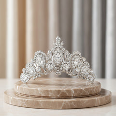 PRECIOUS CRYSTAL TIARA COMB - CLEAR (S-TIARA 1)