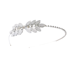 ATHENA COLLECTION -CHIC HEADBAND - HB209 SILVER