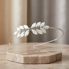 ATHENA COLLECTION -CHIC HEADBAND - HB209 SILVER