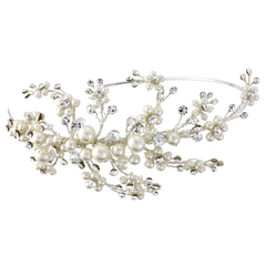 Darcey Wedding Headband - SASSB-HDB13