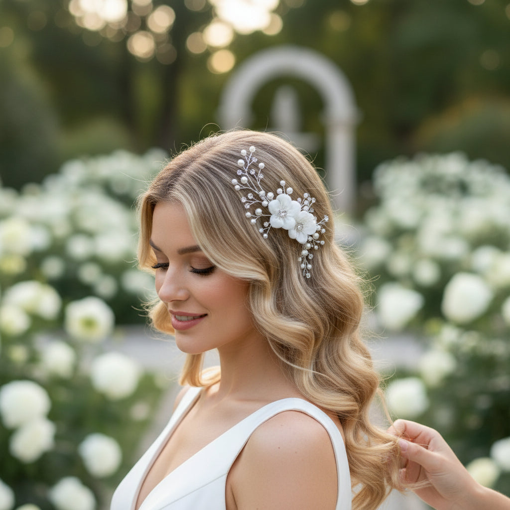 Vivian Wedding Hair Comb - SASSB - HC6