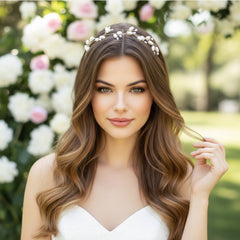 ATHENA COLLECTION - GOLD PEARLIE VINE - HP208 GOLD