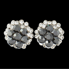 Sophie Swarovski Crystal Earrings - ER468 Black Diamond
