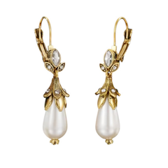 ATHENA COLLECTION - VINTAGE TREASURE EARRINGS - CZER882 GOLD