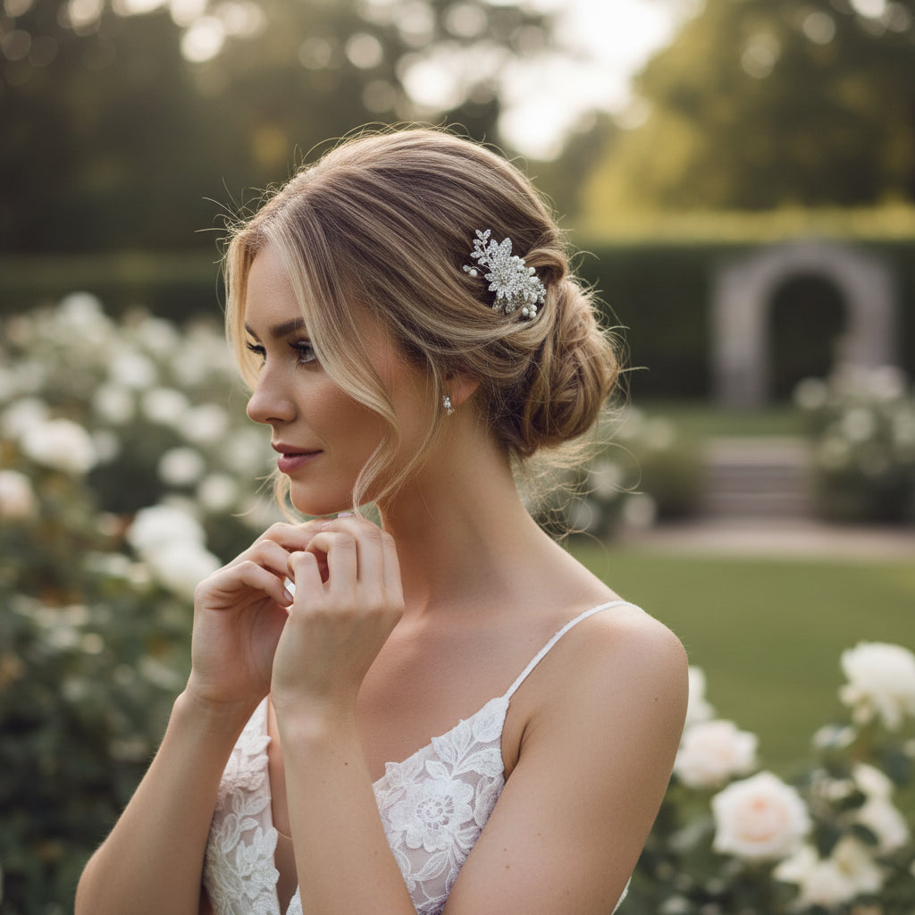 Esme Luxe Hair Comb(HC15) (Ivory) SASSB