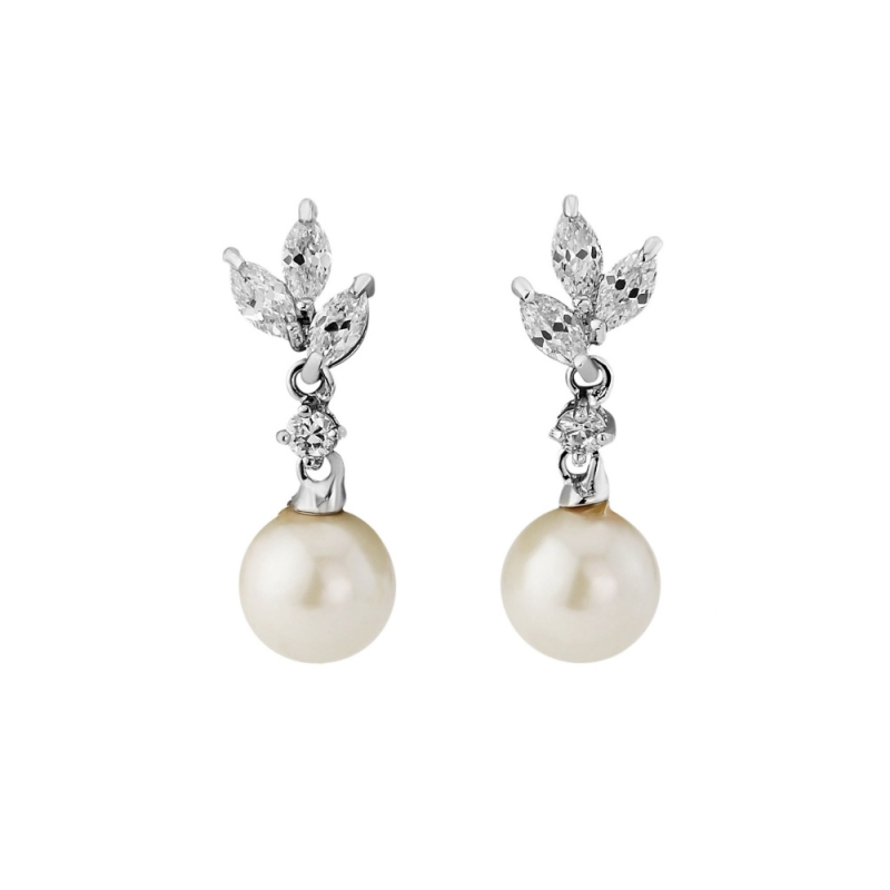 Cubic Zirconia Collection - Vintage Chic Earrings - (ER300)