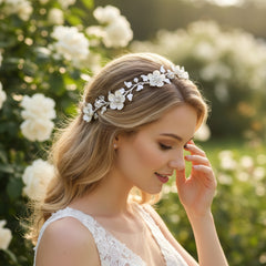 ATHENA COLLECTION - DAINTY DAISY HAIR VINE - HP216
