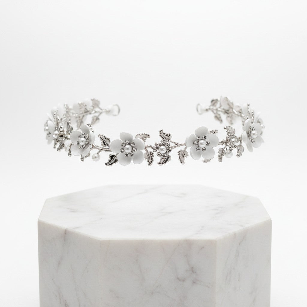 ATHENA COLLECTION - DAINTY DAISY HAIR VINE - HP216
