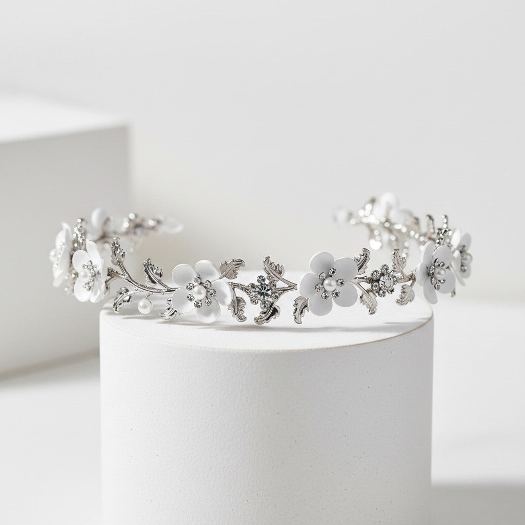 ATHENA COLLECTION - DAINTY DAISY HAIR VINE - HP216