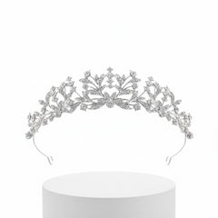 ATHENA COLLECTION - CHIC CRYSTAL TIARA - AHB25