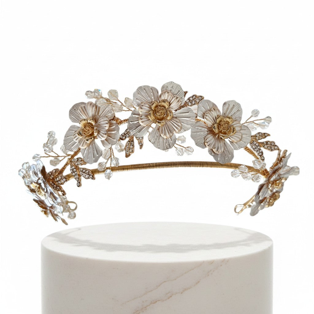 ATHENA COLLECTION - STATEMENT LUXE HEADBAND - AHB26 BLUSH PINK