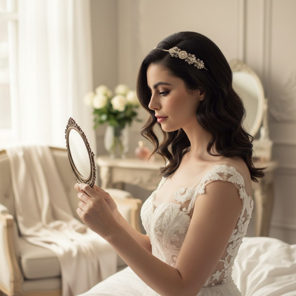 SASSB COLLECTION -ESTELLE - Chic Headband - Gold (HDB19) SASSB