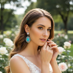 CUBIC ZIRCONIA COLLECTION - DIVA DIVINE EARRINGS - CZER908