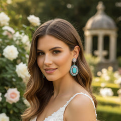 CUBIC ZIRCONIA COLLECTION - DIVA DIVINE EARRINGS - CZER908