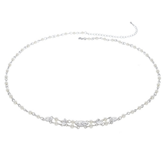 ELITE COLLECTION - PRECIOUS PEARL FOREHEAD PIECE - Ivory HP127AA