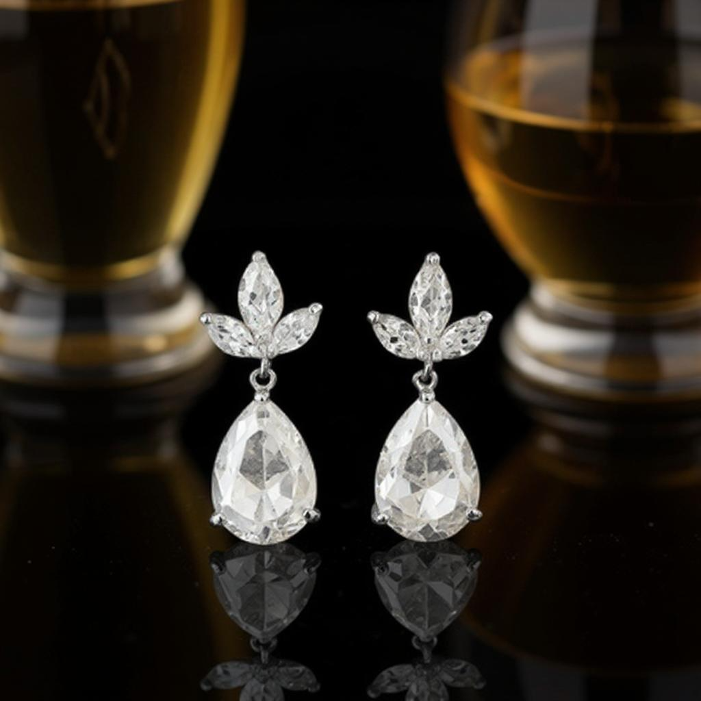 Cubic Zirconia Collection - Pretty Chic Earrings - ER322