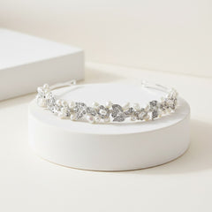Pearlie - Chic Freshwater Pearl Vine Headband -  HDB21 - SASSB