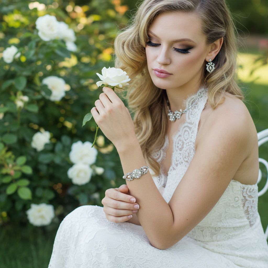 Starlet Glam Freshwater Pearl Bracelet - SASSB - BR4