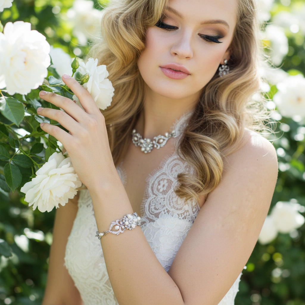 Starlet Glam Freshwater Pearl Bracelet - SASSB - BR4