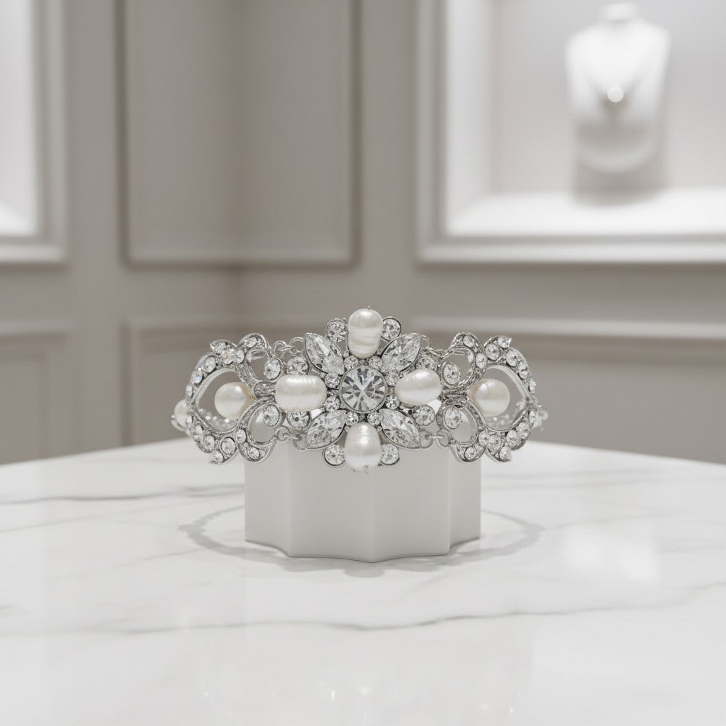 Starlet Glam Freshwater Pearl Bracelet - SASSB - BR4