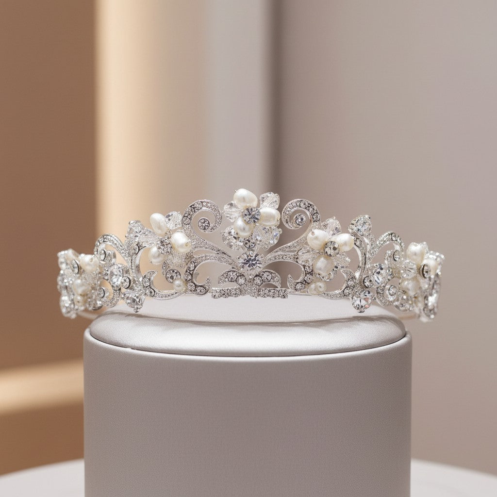 Lorena Pearl Tiara - (Tiara 7a) SASSB