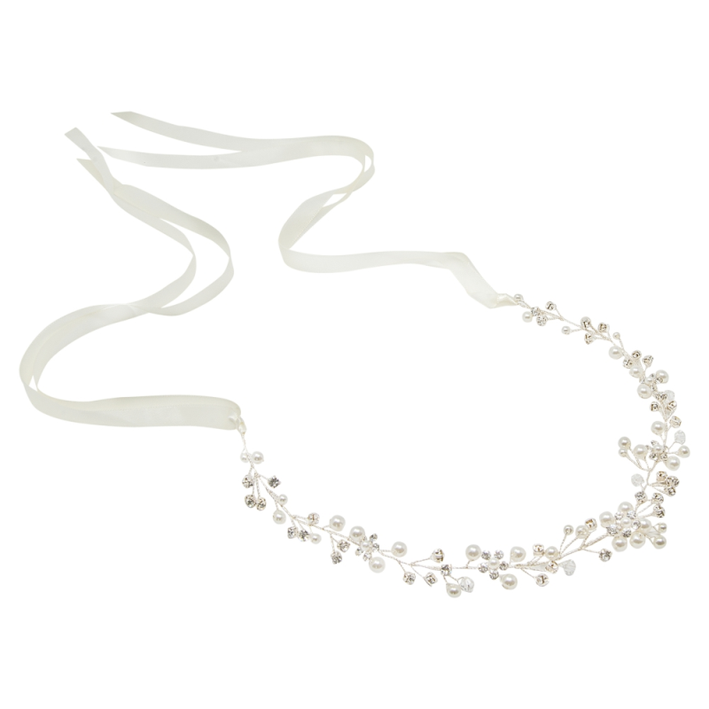 ATHENA COLLECTION - HEAVENLY PEARL VINE - HP177 SILVER