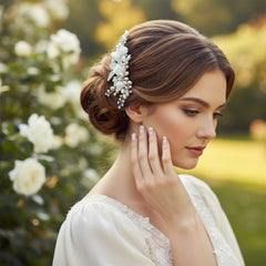 Freya Luxe Hair Comb - SassB HC22 SILVER