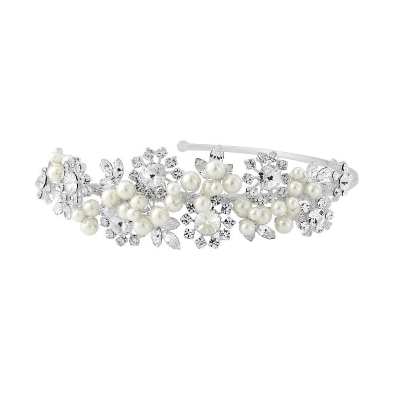 Sofia Luxe Pearl Headband - SassB HDB22
